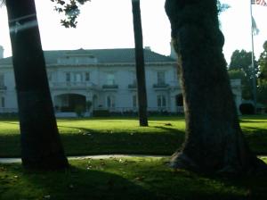 The "Wrigley Mansion" on Orange Grove Blvd. in Pasadena